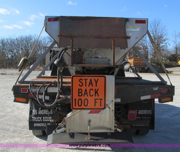 image for item L5360 2003 Ford F550 Super Duty dump flatbed truck