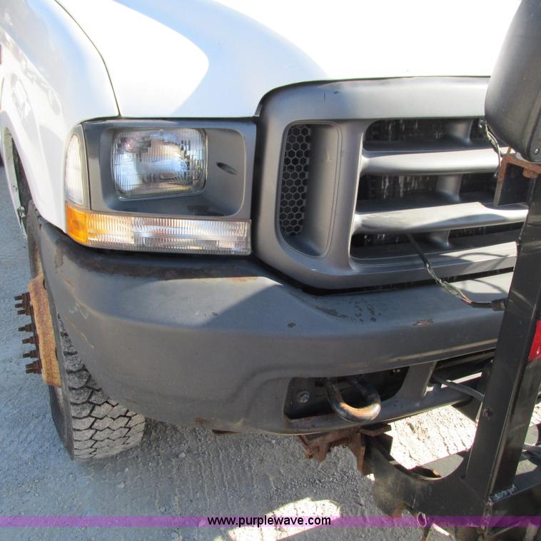 image for item L5360 2003 Ford F550 Super Duty dump flatbed truck