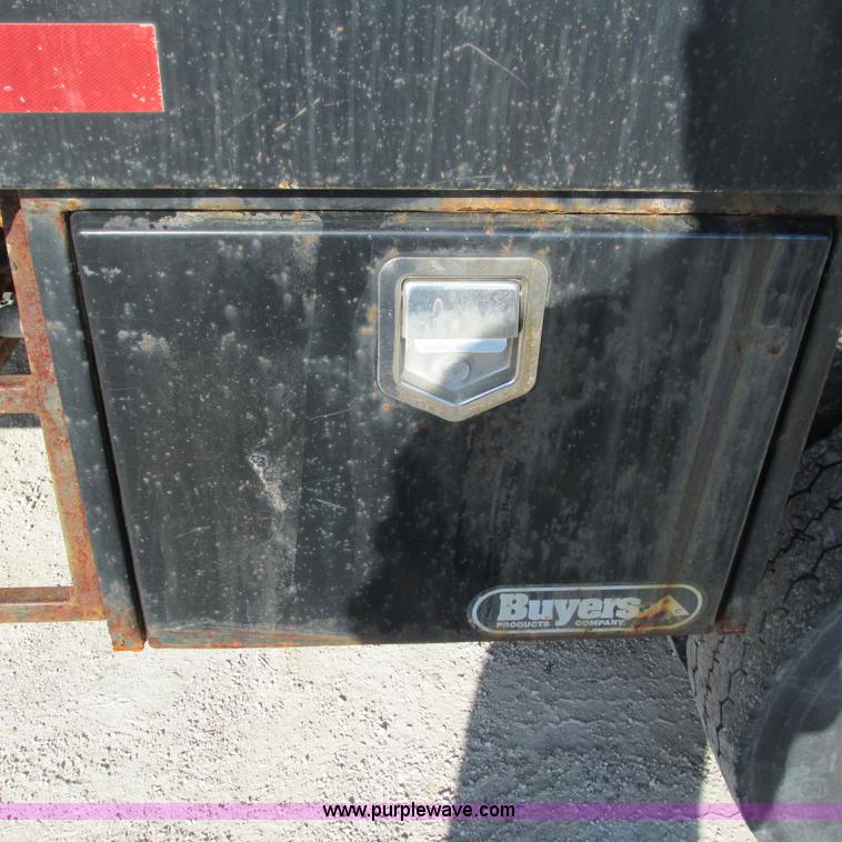 image for item L5360 2003 Ford F550 Super Duty dump flatbed truck