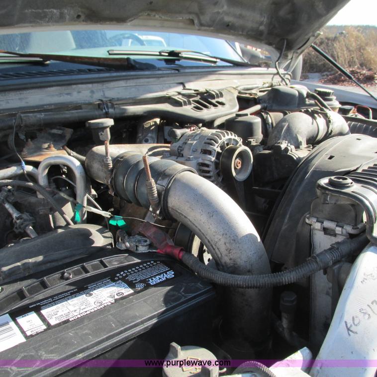 image for item L5360 2003 Ford F550 Super Duty dump flatbed truck