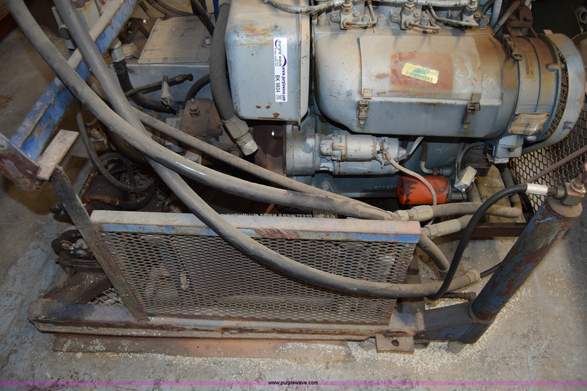 Lombardini 833 three cylinder diesel engine in Hutchinson, KS Item