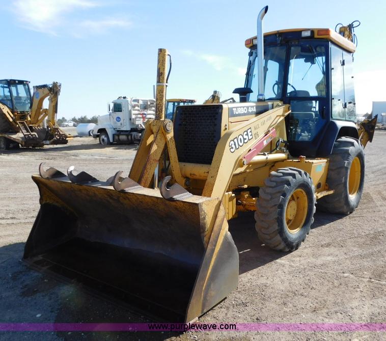 image for item AW9331 1997 John Deere 310SE backhoe