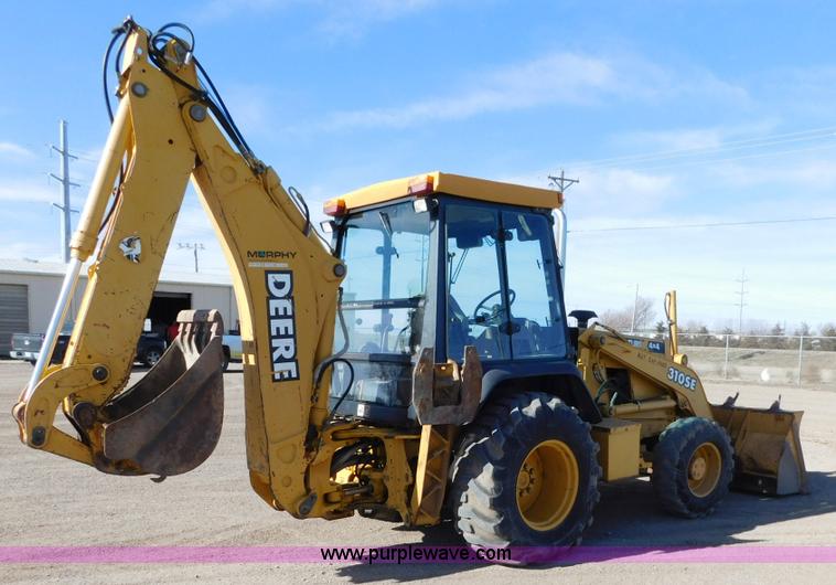 image for item AW9331 1997 John Deere 310SE backhoe