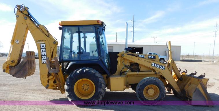 image for item AW9331 1997 John Deere 310SE backhoe