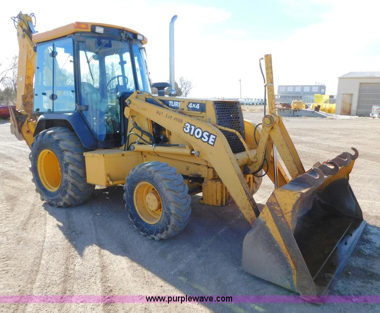 image for item AW9331 1997 John Deere 310SE backhoe