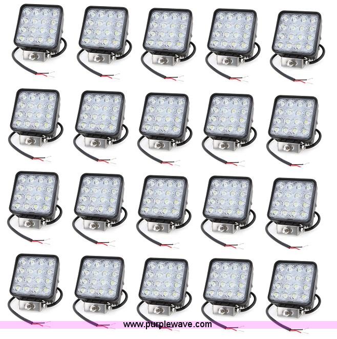 image for item E1387 (20) 48 watt LED lights