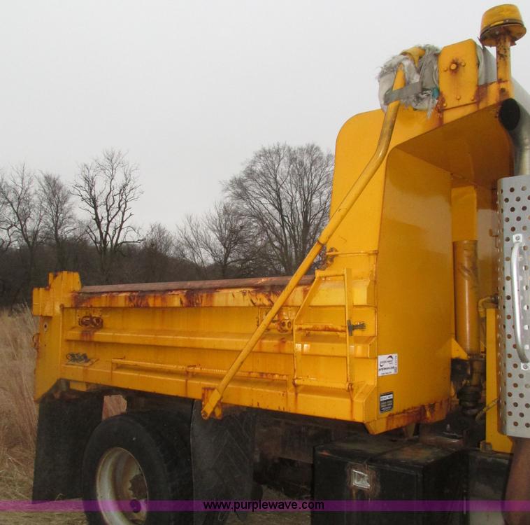 image for item J8776 Mcclain 402FT steel dump bed and bumper