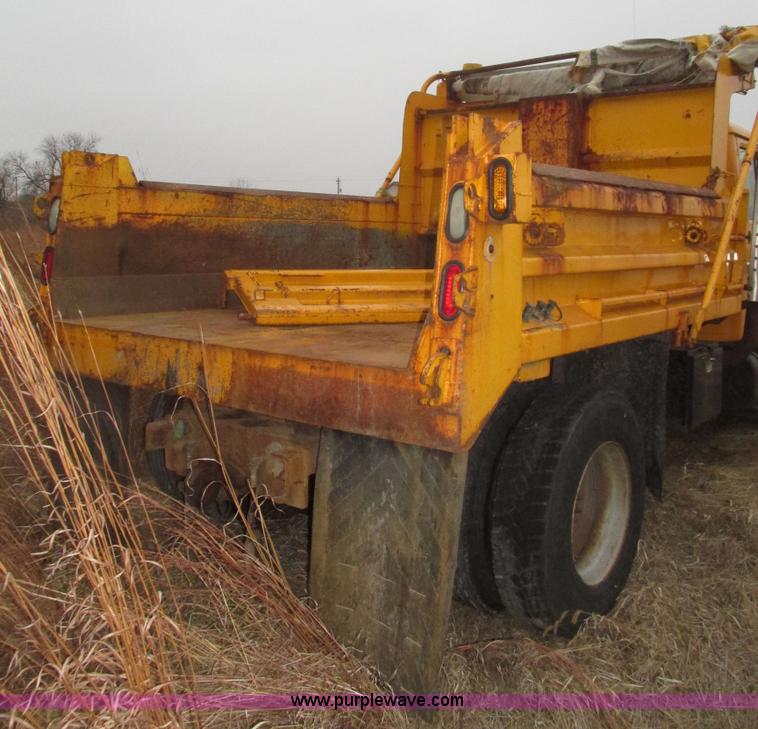 image for item J8776 Mcclain 402FT steel dump bed and bumper