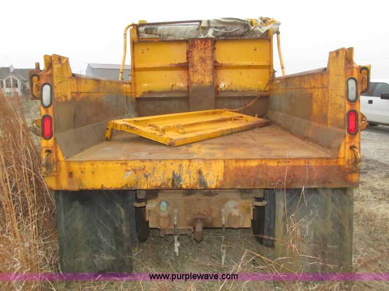 image for item J8776 Mcclain 402FT steel dump bed and bumper