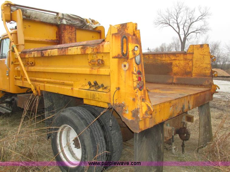 image for item J8776 Mcclain 402FT steel dump bed and bumper