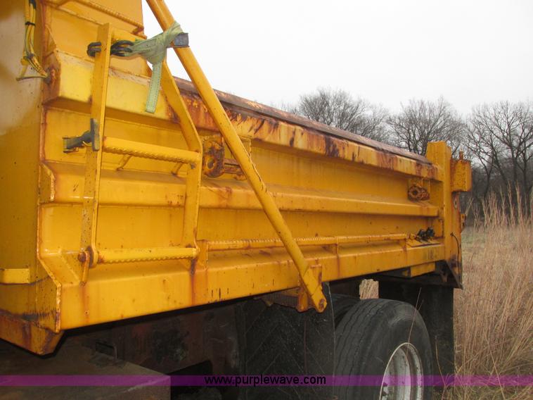image for item J8776 Mcclain 402FT steel dump bed and bumper
