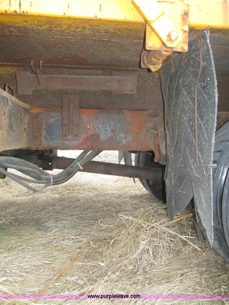 image for item J8776 Mcclain 402FT steel dump bed and bumper