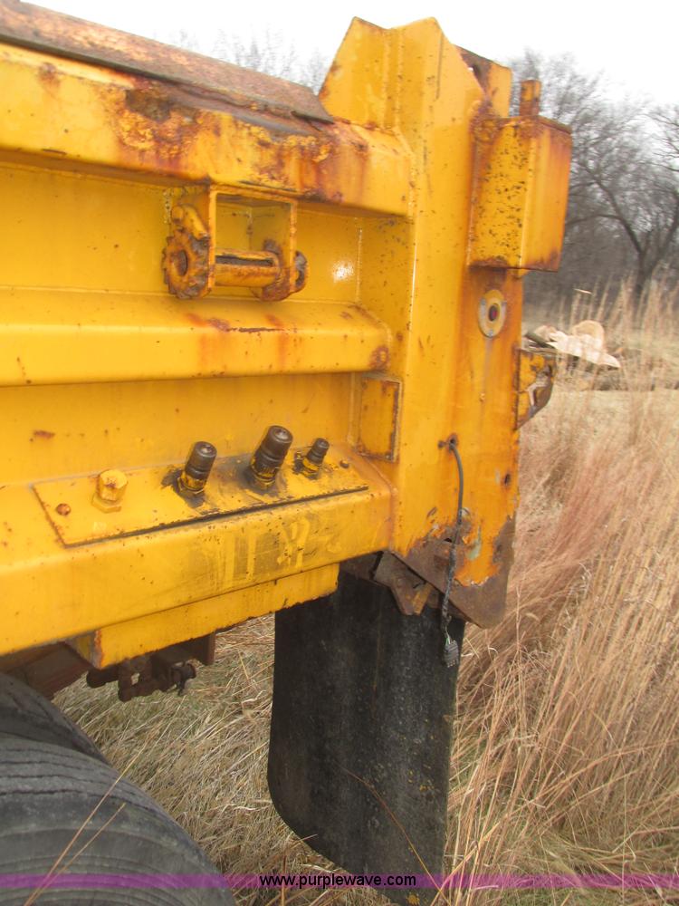 image for item J8776 Mcclain 402FT steel dump bed and bumper