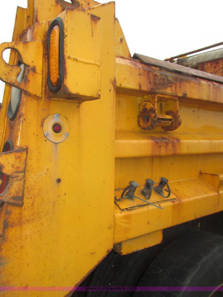 image for item J8776 Mcclain 402FT steel dump bed and bumper