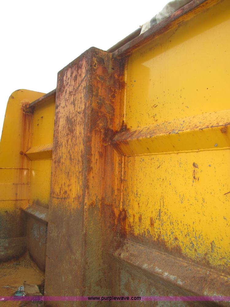 image for item J8776 Mcclain 402FT steel dump bed and bumper
