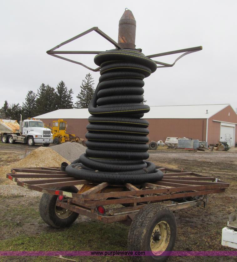 image for item L1986 Shop built spool trailer