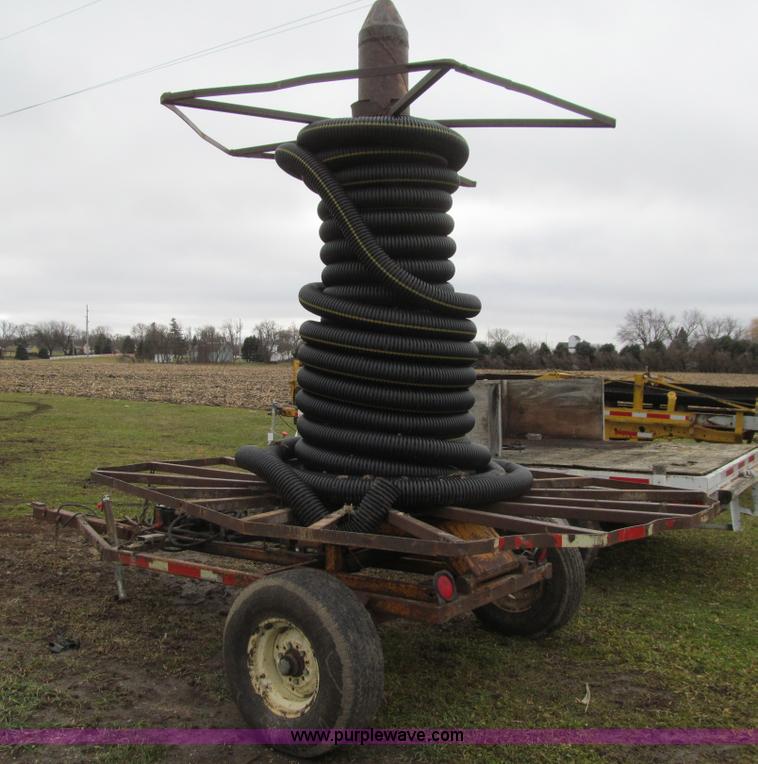 image for item L1986 Shop built spool trailer