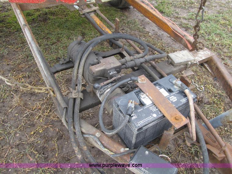 image for item L1986 Shop built spool trailer