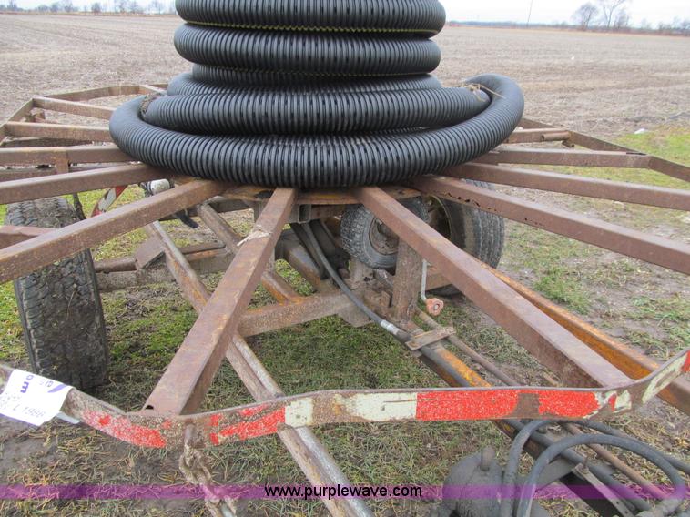 image for item L1986 Shop built spool trailer