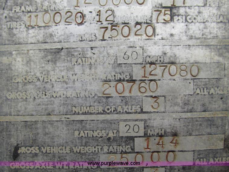 image for item L5369 1978 Birmingham 1260DLSR equipment trailer