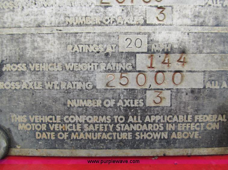 image for item L5369 1978 Birmingham 1260DLSR equipment trailer