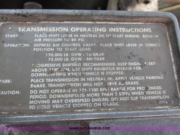 image for item L5370 1979 Am General M915 semi truck