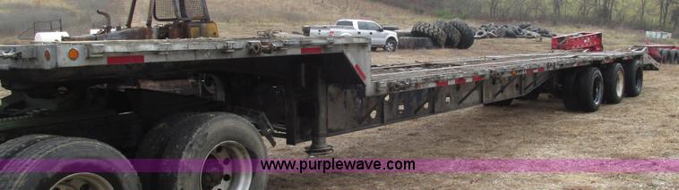 image for item L5371 1989 Transcraft DTL19-48 drop deck trailer