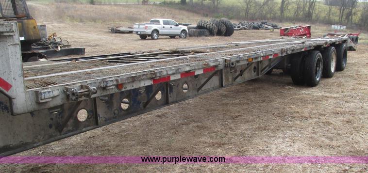 image for item L5371 1989 Transcraft DTL19-48 drop deck trailer