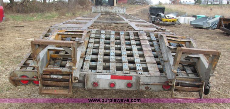 image for item L5371 1989 Transcraft DTL19-48 drop deck trailer