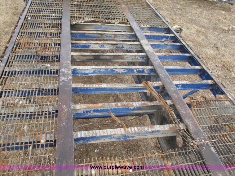 image for item L5371 1989 Transcraft DTL19-48 drop deck trailer