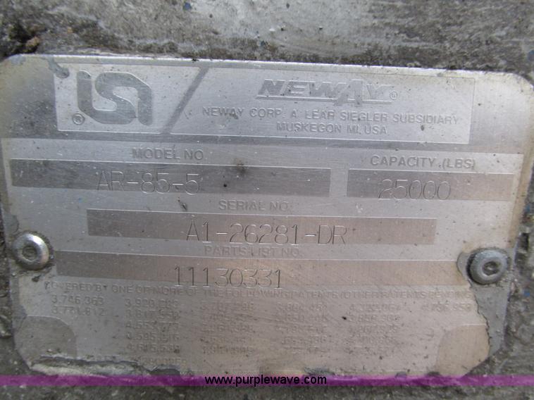 image for item L5371 1989 Transcraft DTL19-48 drop deck trailer