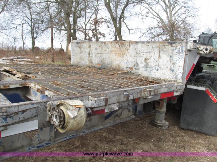 image for item L5371 1989 Transcraft DTL19-48 drop deck trailer