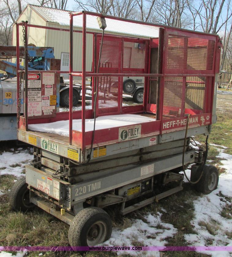 image for item N9340 Mec Z20TM II Heff-T-Herman scissor lift