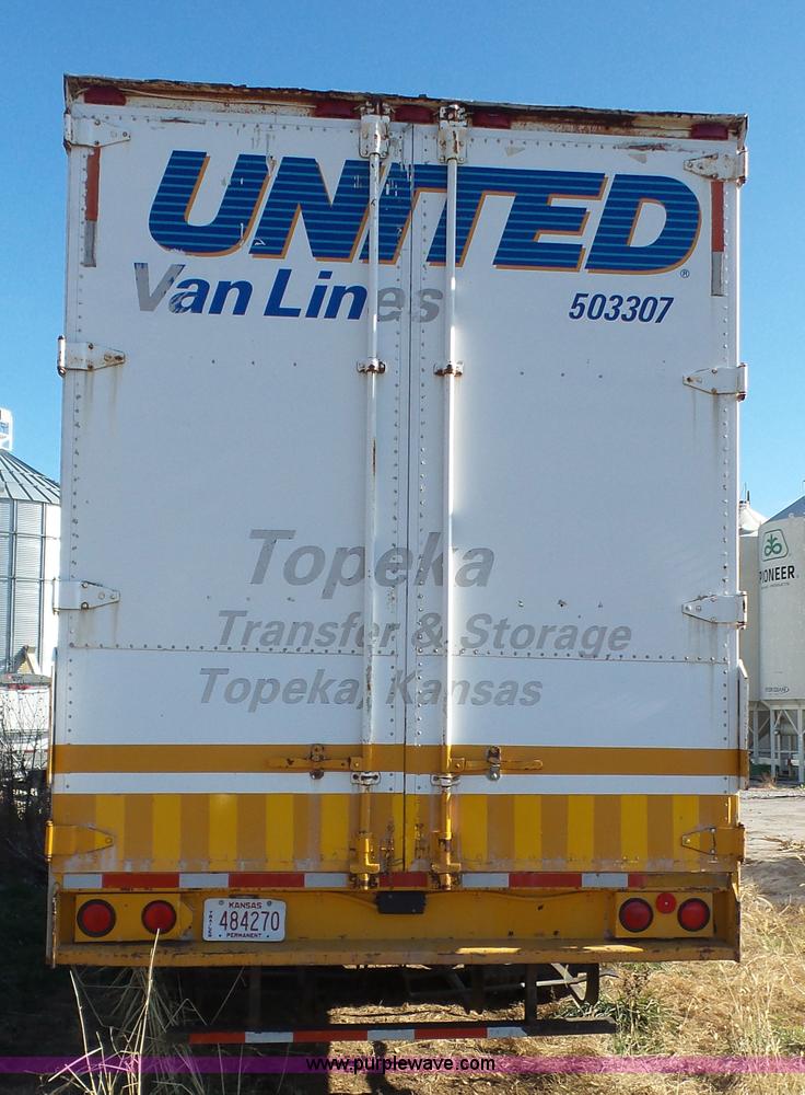 image for item J4591 1985 Kentucky moving van trailer