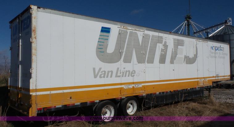 image for item J4591 1985 Kentucky moving van trailer