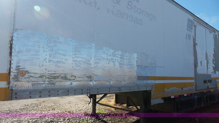 image for item J4591 1985 Kentucky moving van trailer