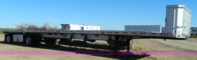 image for item J5154 1994 Raven flatbed trailer