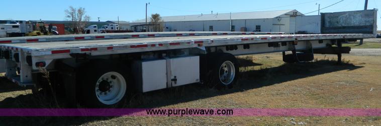image for item J5154 1994 Raven flatbed trailer