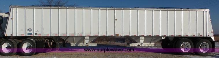 image for item J8395 2010 Merritt double hopper grain trailer