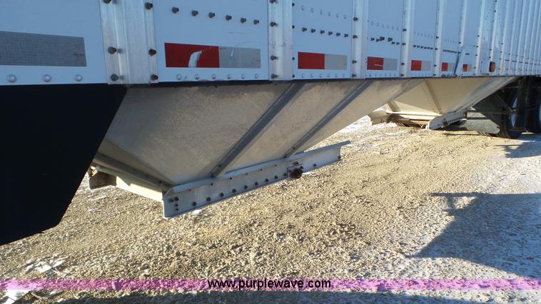 image for item J8395 2010 Merritt double hopper grain trailer