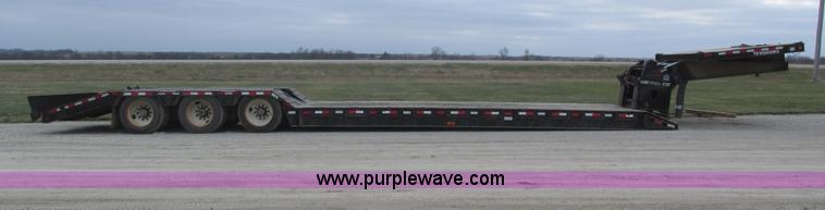 image for item J8774 2008 Trail Eze TE100DGWS53 lowboy equipment trailer
