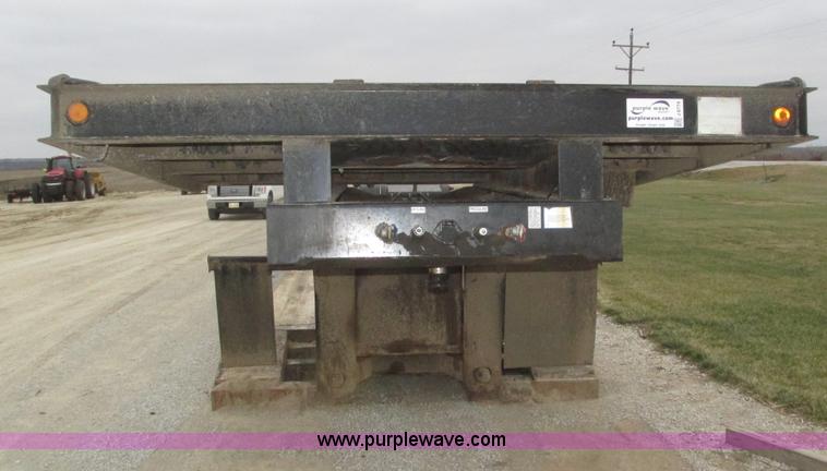 image for item J8774 2008 Trail Eze TE100DGWS53 lowboy equipment trailer