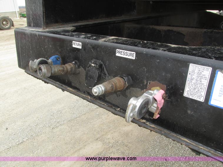 image for item J8774 2008 Trail Eze TE100DGWS53 lowboy equipment trailer