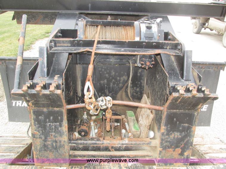 image for item J8774 2008 Trail Eze TE100DGWS53 lowboy equipment trailer