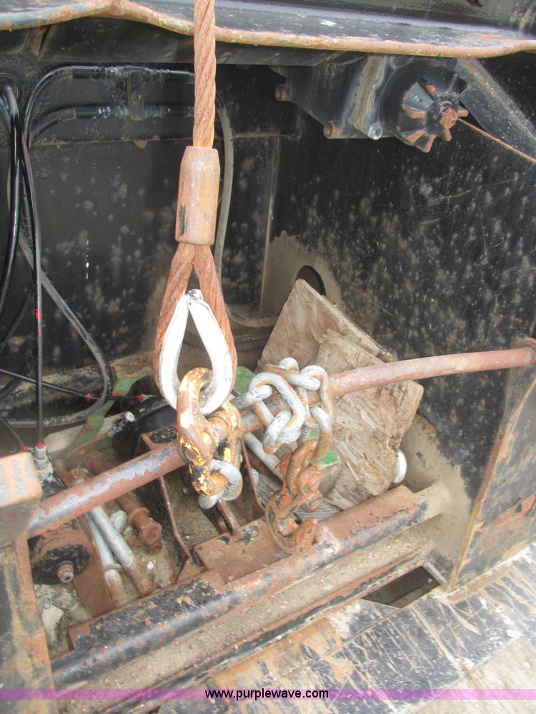 image for item J8774 2008 Trail Eze TE100DGWS53 lowboy equipment trailer