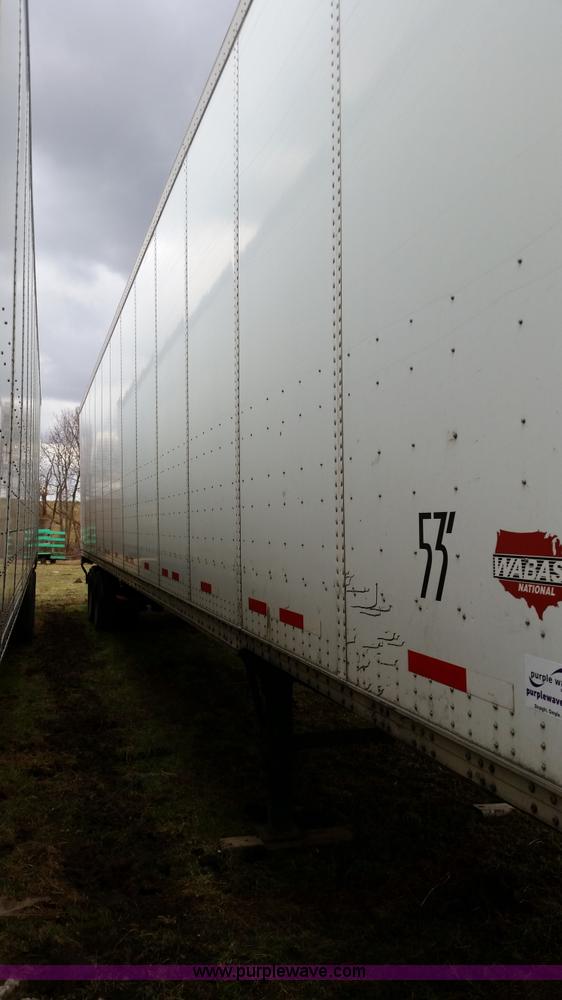 image for item K5334 2005 Wabash dry van trailer