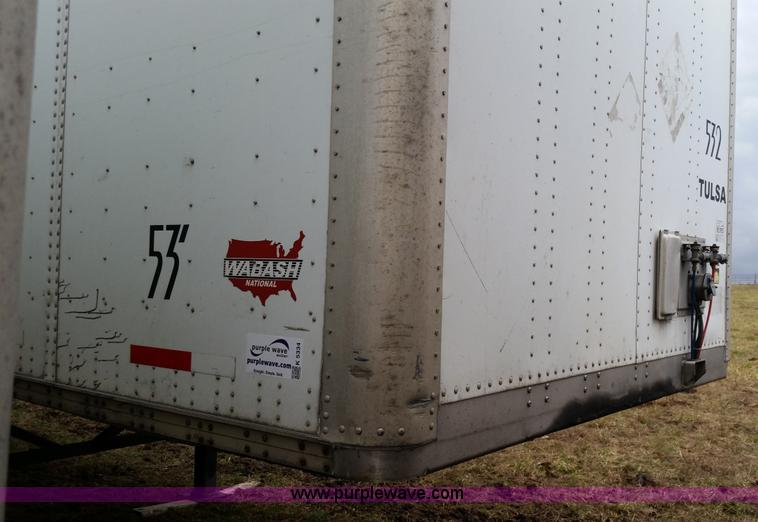 image for item K5334 2005 Wabash dry van trailer