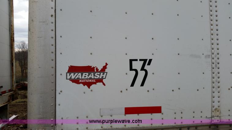 image for item K5334 2005 Wabash dry van trailer
