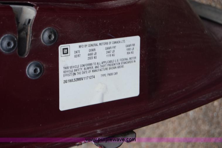 image for item BK9784 1997 Chevrolet Lumina