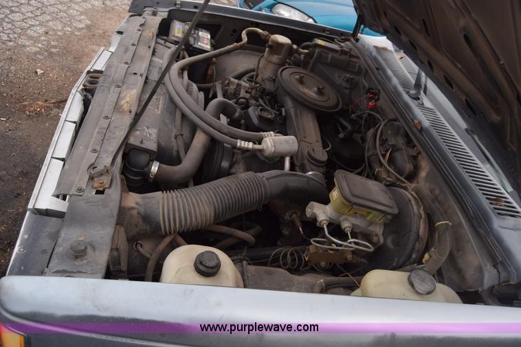 image for item BK9794 1987 Chevrolet S10 pickup truck